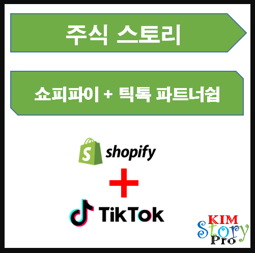  쇼피파이와 틱톡 파트너쉽 맺다