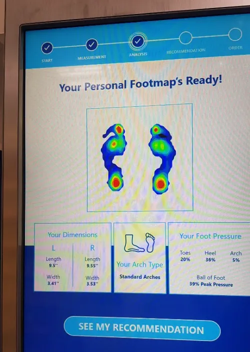 Footmapping