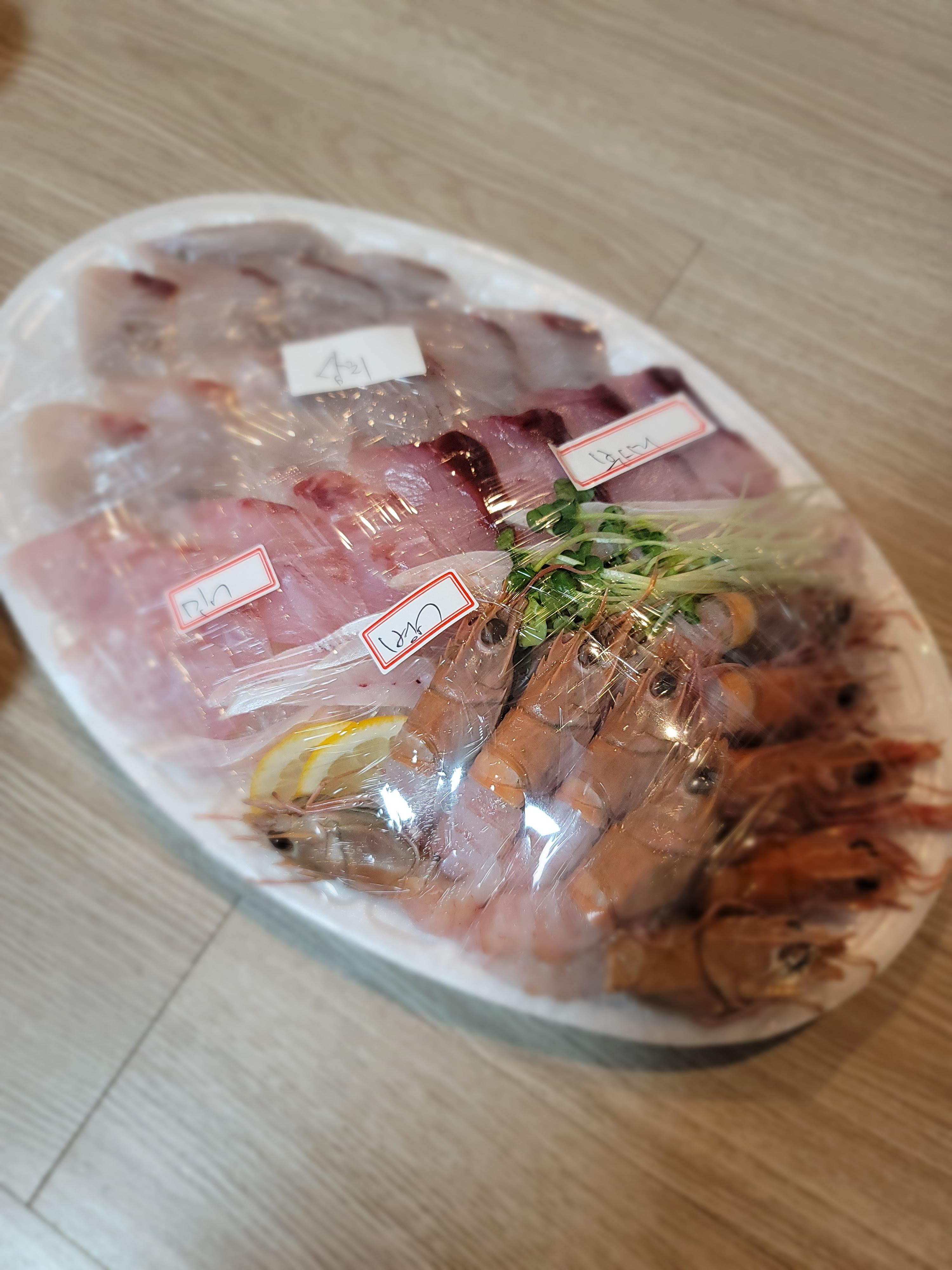  여수 맛집 선어회 전문점 짱조아마차 배달 후기 및 선어회 뜻 알아보기