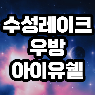  수성레이크 우방 아이유쉘