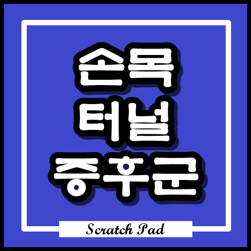  손목 터널 증후군 증상 , 치료법 소개