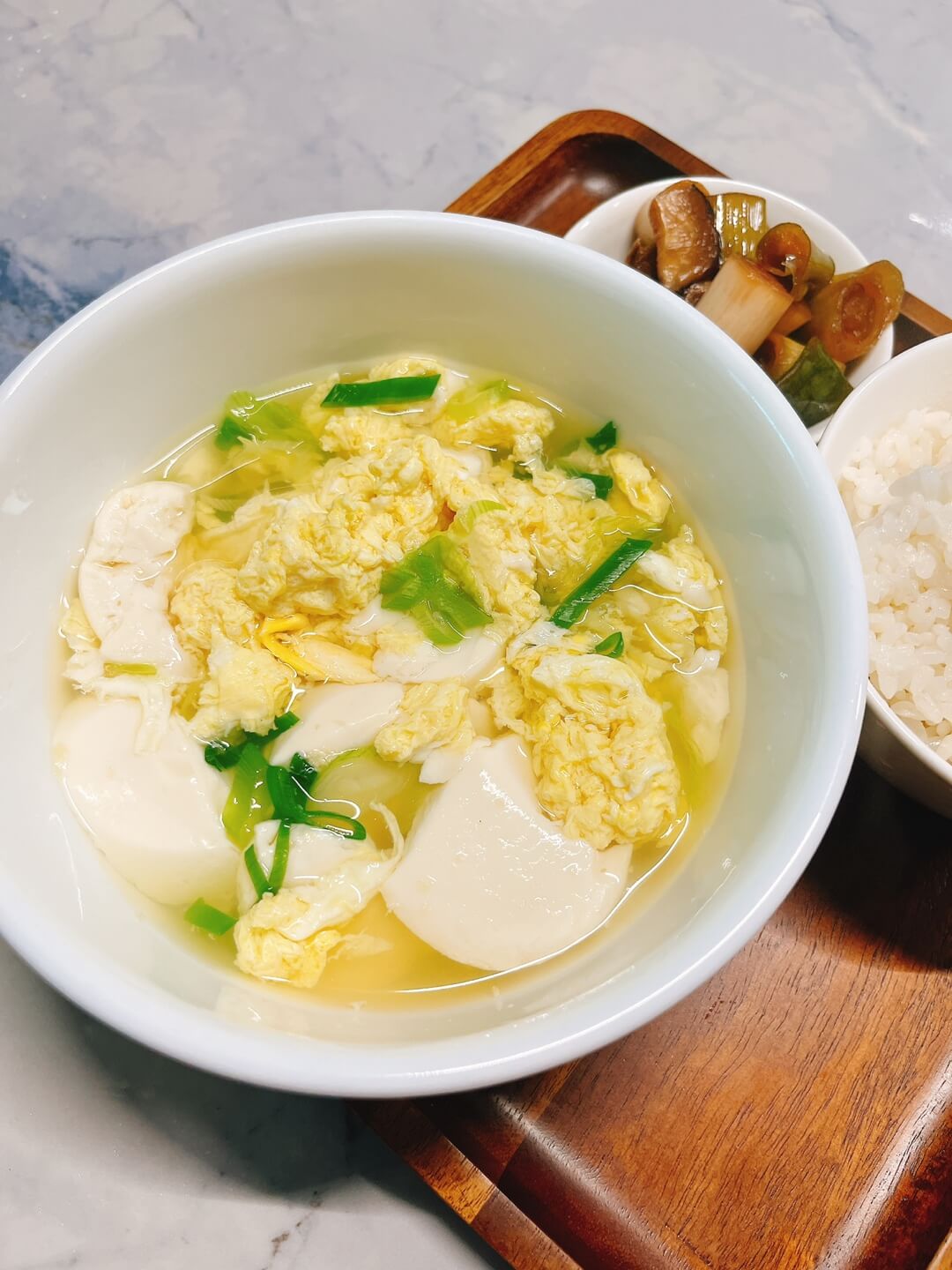 순두부계란탕완성