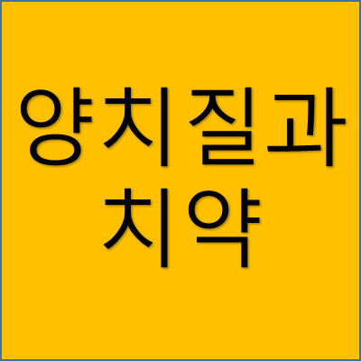 양치질과 치약 썸네일