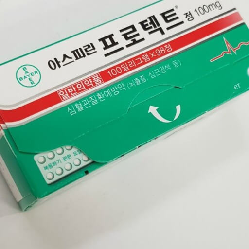 아스피린 프로젝트 정 100ml 효능 6가지와 부작용 및 주의사항