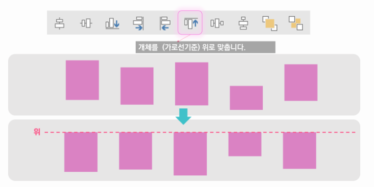 PPT 도형 및 개체 정렬 (맞춤)방법: 빠르게 작업하는 꿀팁!