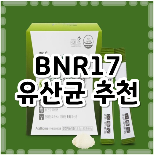 BNR17유산균