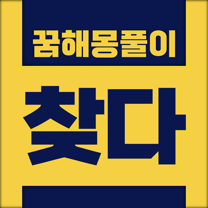  [꿈해몽풀이] 찾다, 잃다 꿈해몽 모음