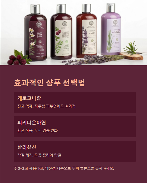 효과적인 샴푸 선택법