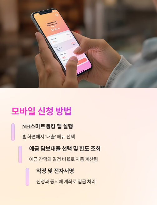 모바일 신청 방법