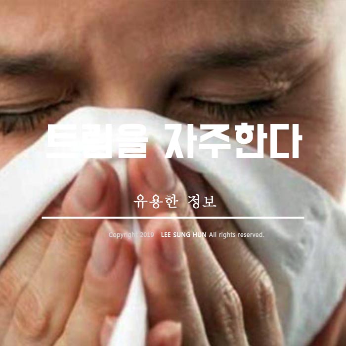  트림 트름을 자주 하는 이유 알아봤습니다.