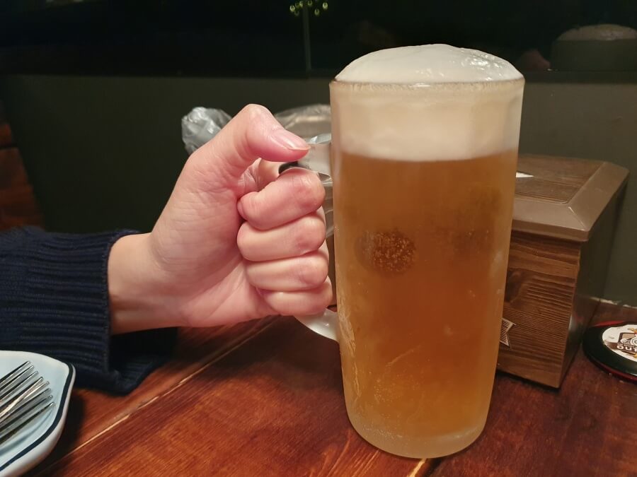 생맥주-380cc