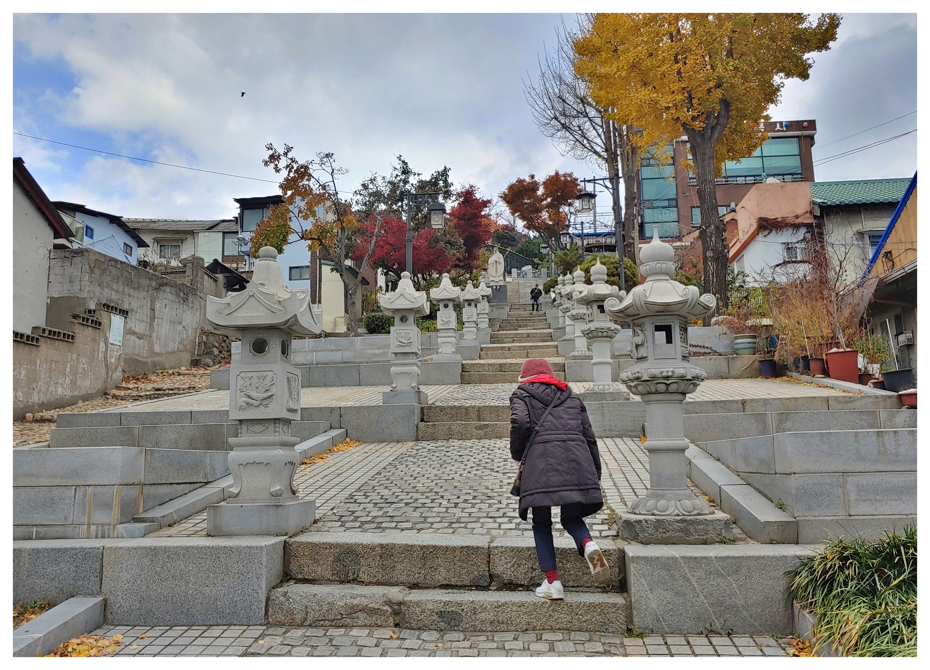 인천 차이나타운 조계지 계단