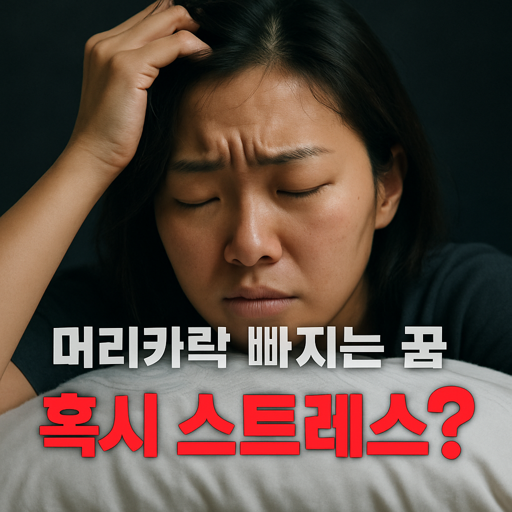 머리카락이 빠지는 꿈, 혹시 스트레스 때문일까? (상황별 꿈 해몽 10가지)