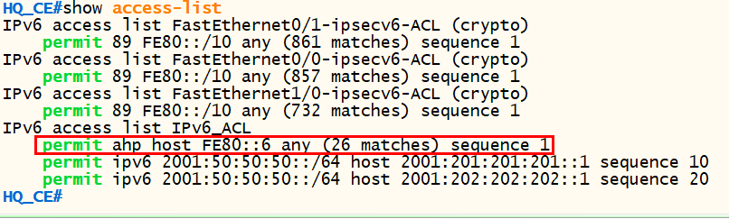  [IPv6] IPv6 ACL(Access Control List) 구성 방법