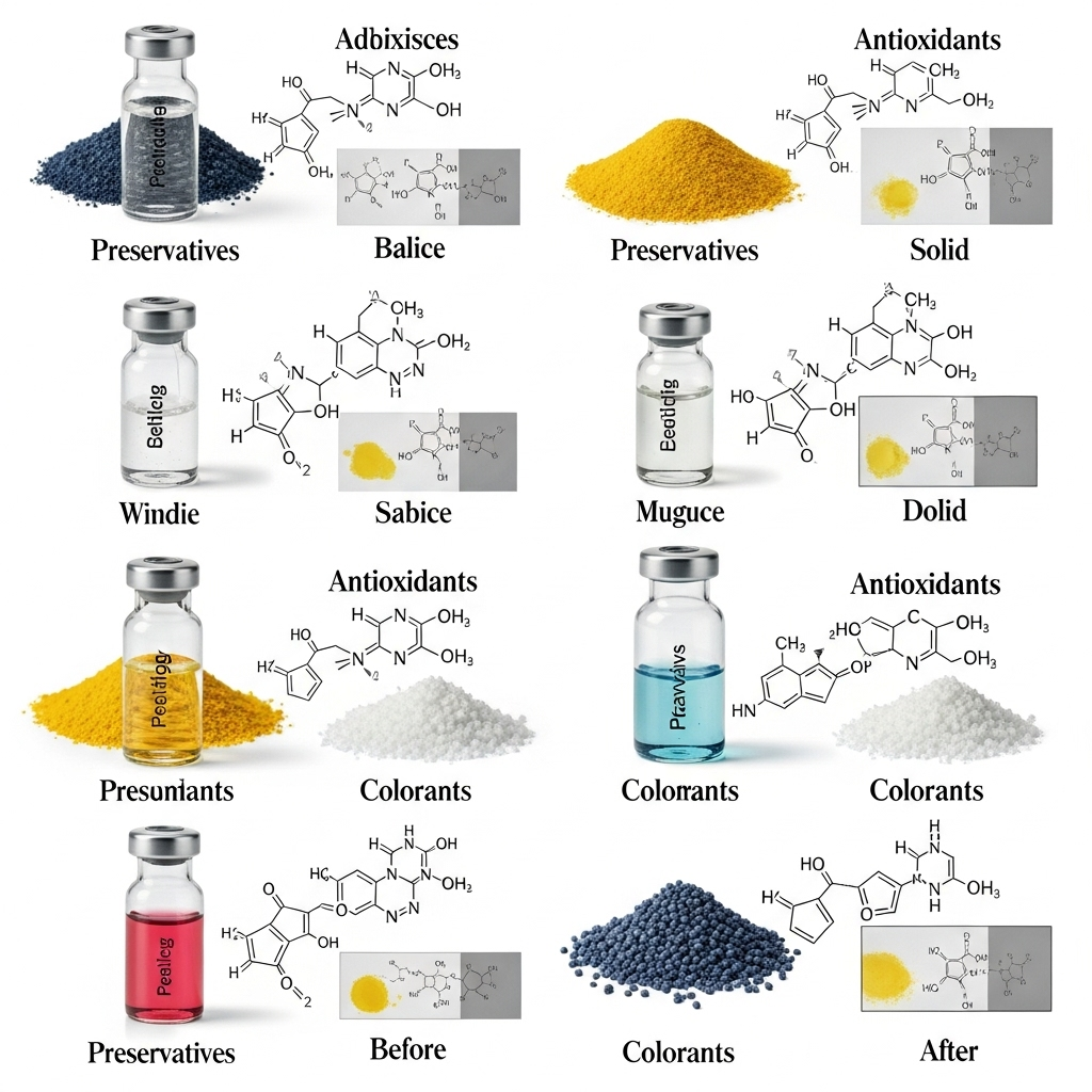 #CosmeticAdditives #Preservatives #Antioxidants #Colorants #LaboratoryResearch