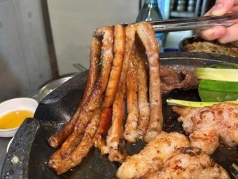 한우곱창 구이 전골