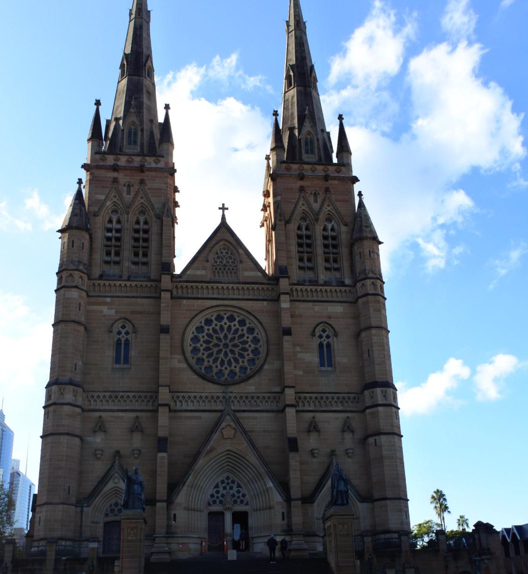 호주 시드니 세인트 메리 대성당