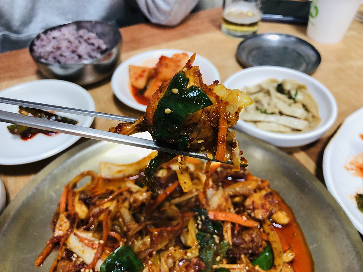 분당 맛집 고창댁설렁탕 제육볶음