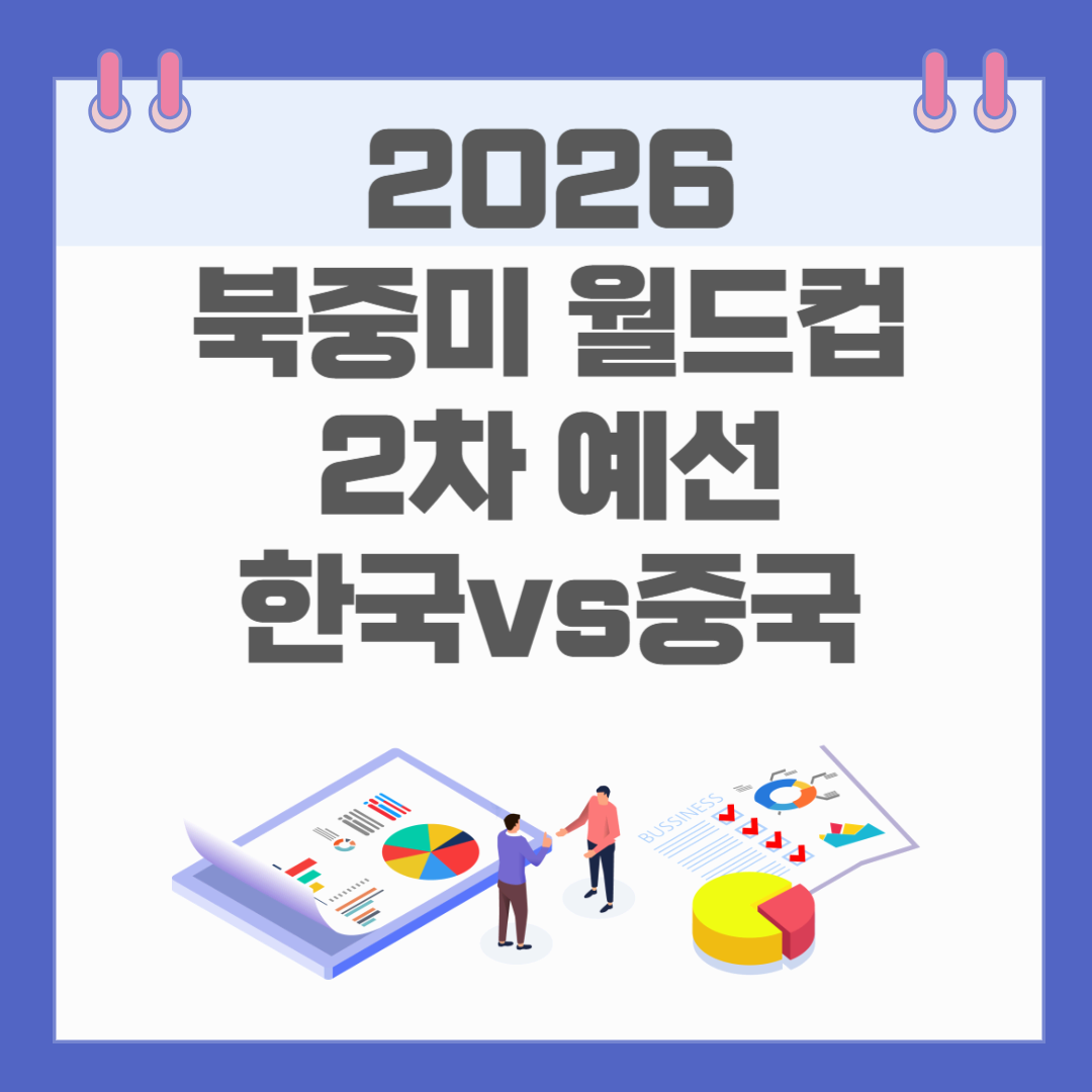 2026 북중미 월드컵 2차 예선 한국 중국 티켓 확인 하러 가기