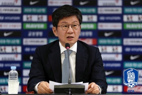  정몽규 대한축구협회장, 단독 입후보로 3선 당선 유력