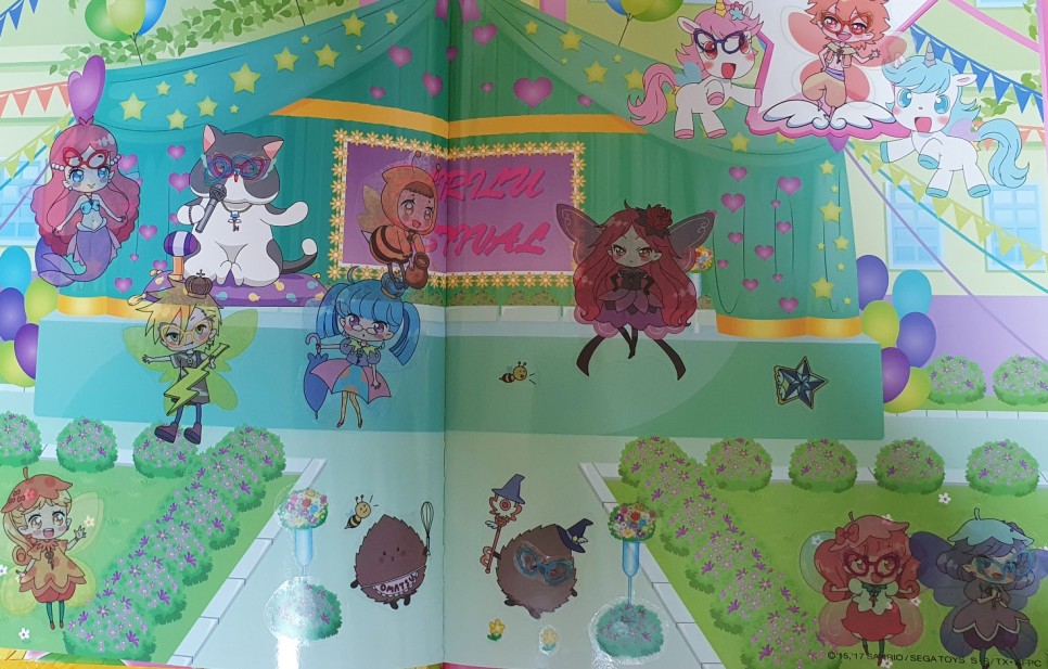 인형 옷 입히기 스티커 놀이 아기 스티커 코디북을 이용한 인형 3