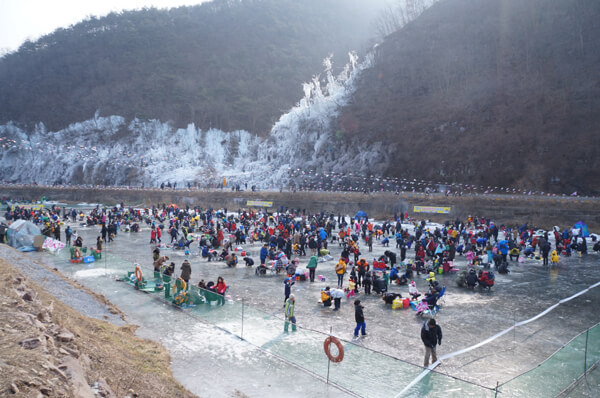 안동 암산얼음축제