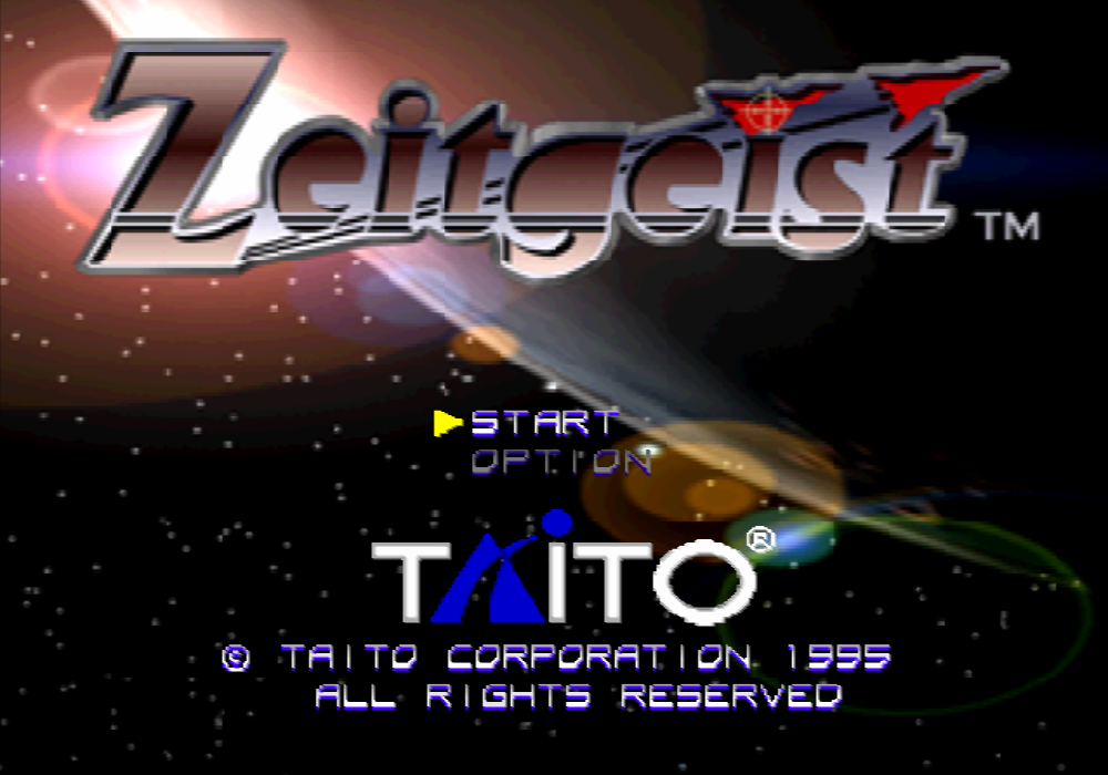  타이토 / 1인칭 슈팅 - 자이트가이스트 ツァイトガイスト - Zeitgeist (PS1)