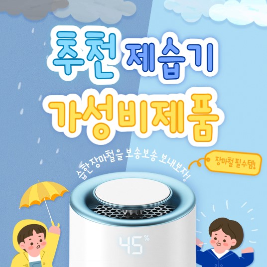 제습기 추천 가성비 제습기 장마철 필수템