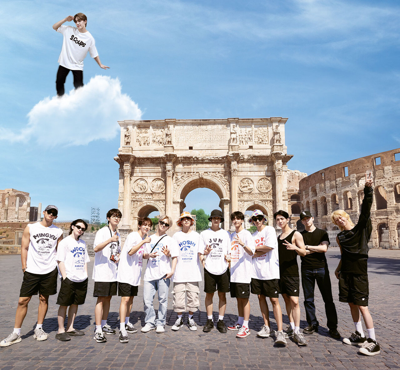 나나투어 with 세븐틴 이탈리아 기본정보 소개 출연진 다시보기 굿즈