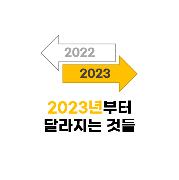  2023년부터 달라지는 것들(애플페이, 최저시급, 대학입학금 폐지, 고교학점제 등)