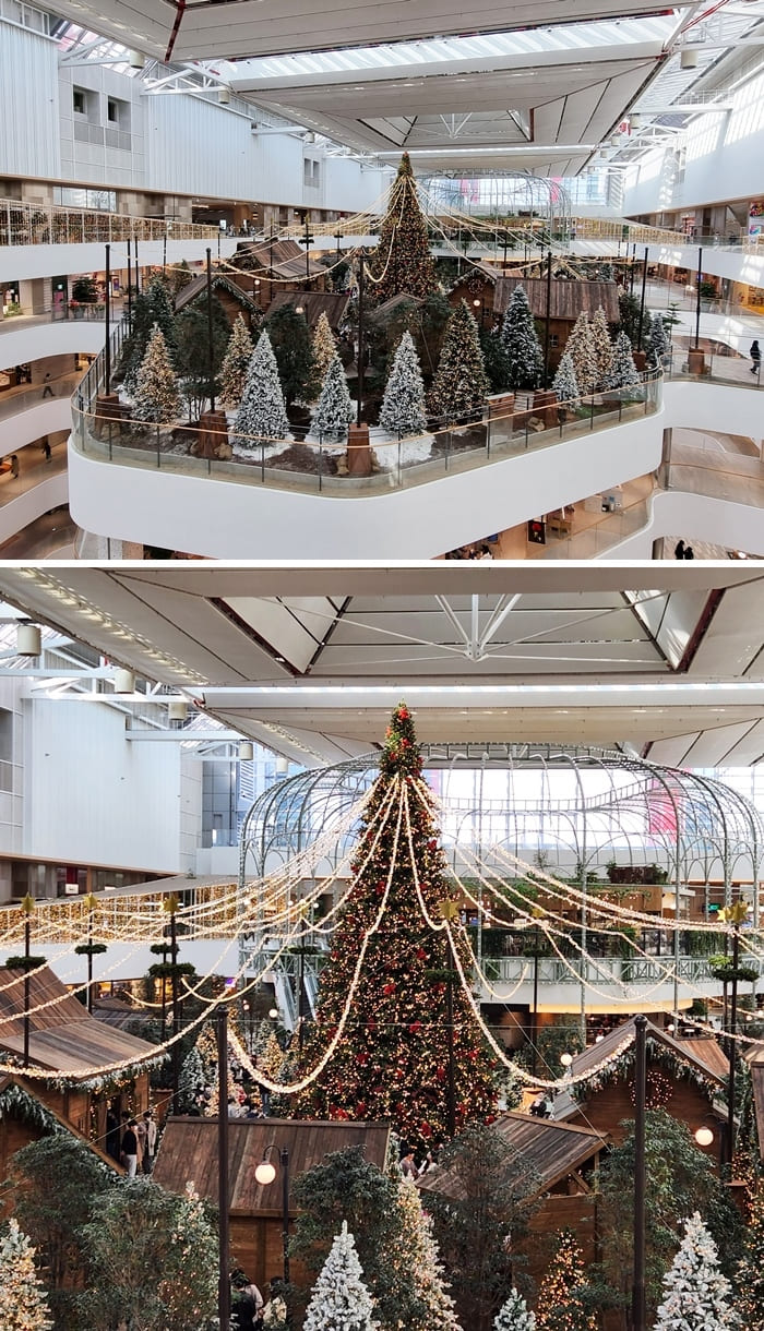 더현대서울-5층-사운즈포레스트-크리스마스-사진
