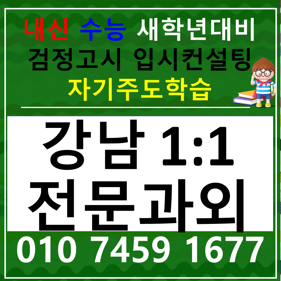 대치동 국어과외 도곡동 과학과외 사회 한국사 역사 이해하고 공부하기