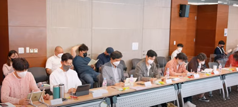 드라마 굿잡 대본리딩 현장