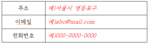 한글 누름틀 수정된 모습