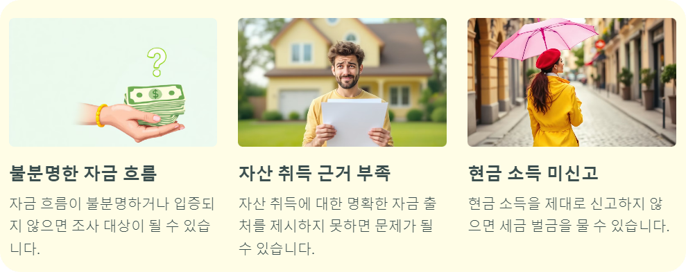 국세청 현금 출금 안전