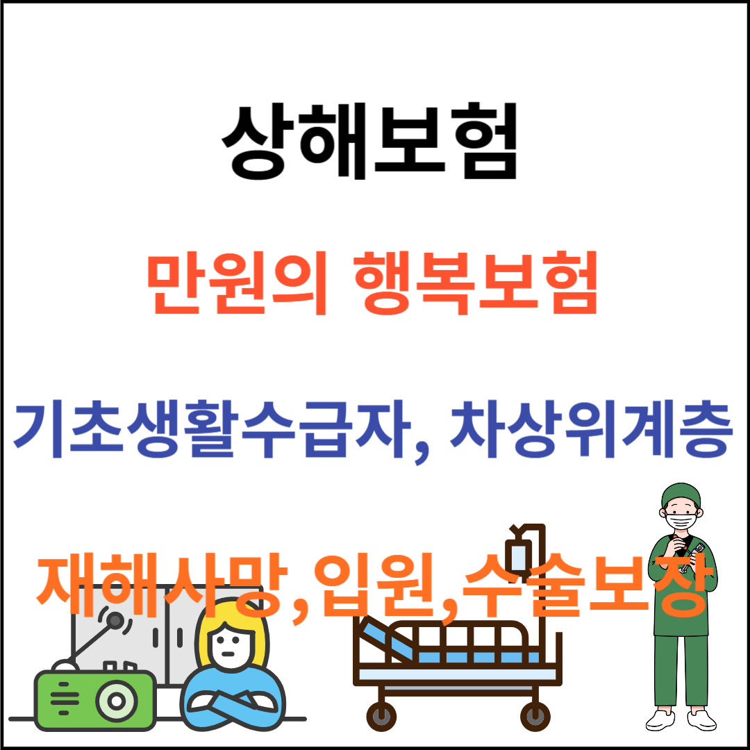 상해보험 만원의 행복보험