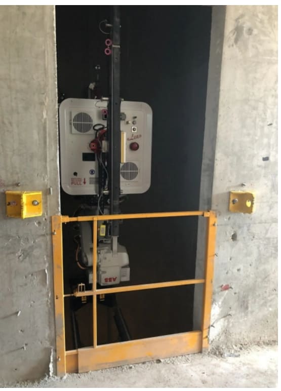 세계 최초의 엘리베이터 설치 자동 로봇 시스템 VIDEO: Schindler&#39;s autonomous robotic installation system for elevators