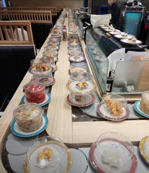스시마고 스타필드 고양점-테이블-회전초밥