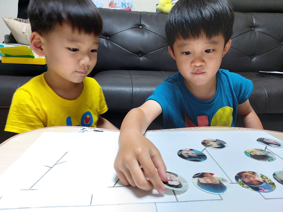 가족관계 촌수 가족관계도 만들기 할아버지와 나는 20