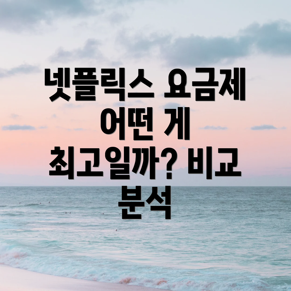 넷플릭스 요금제