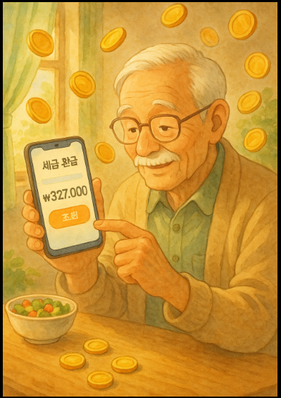 &quot;환급 앱&quot; 홍보 포스터