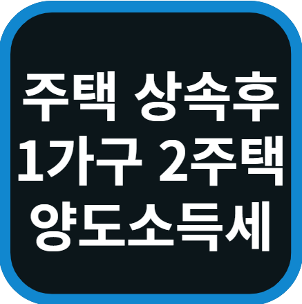 상속 1가구 2주택