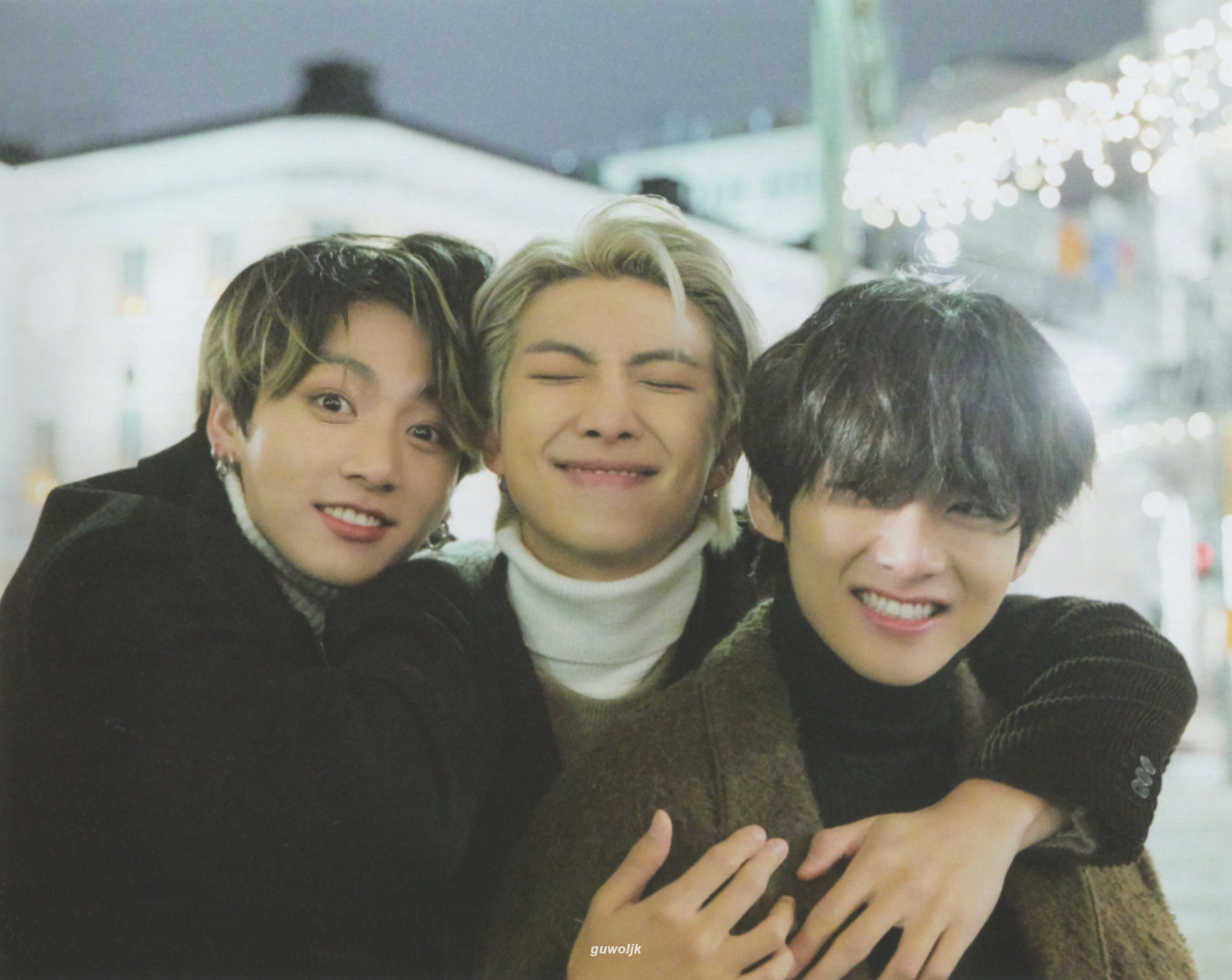 bts scan and archive :: winter package mini photobook (JK)