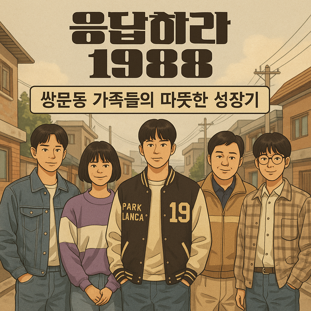 드라마 &lt;응답하라 1988&gt;, 쌍문동 가족들의 따뜻한 성장기