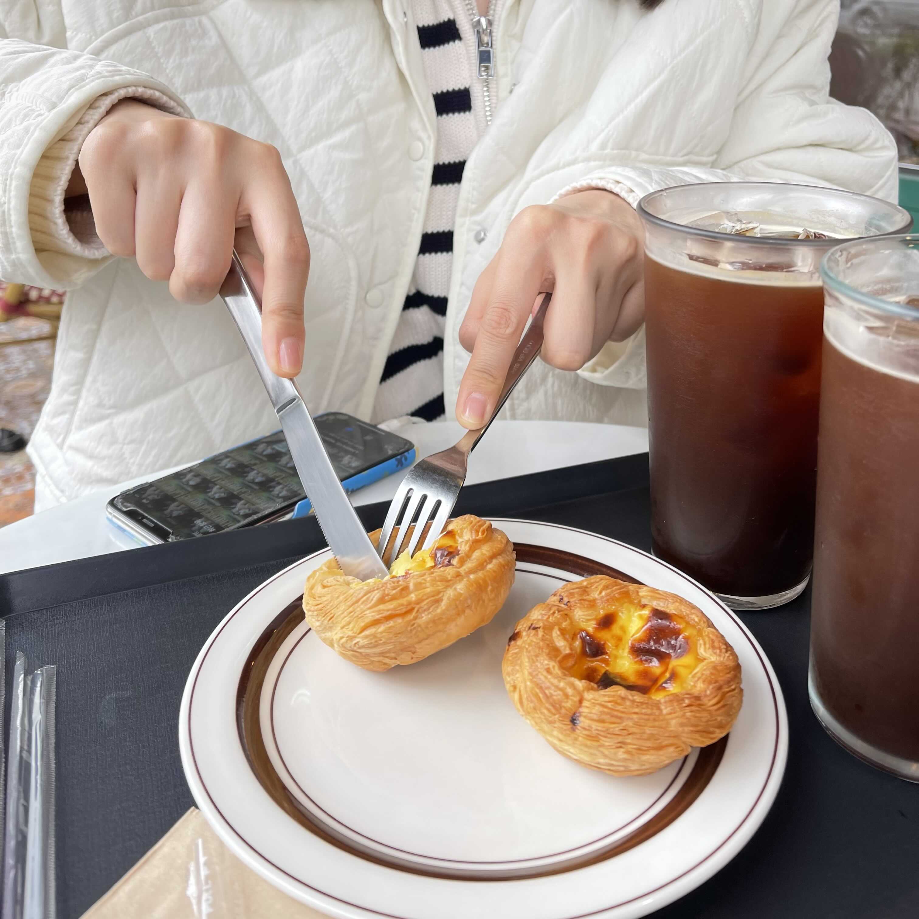  에그타르트 찐맛집 목포 커피창고로