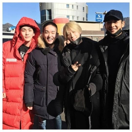  샤이니 멤버들 군입대때마다 있던 태민