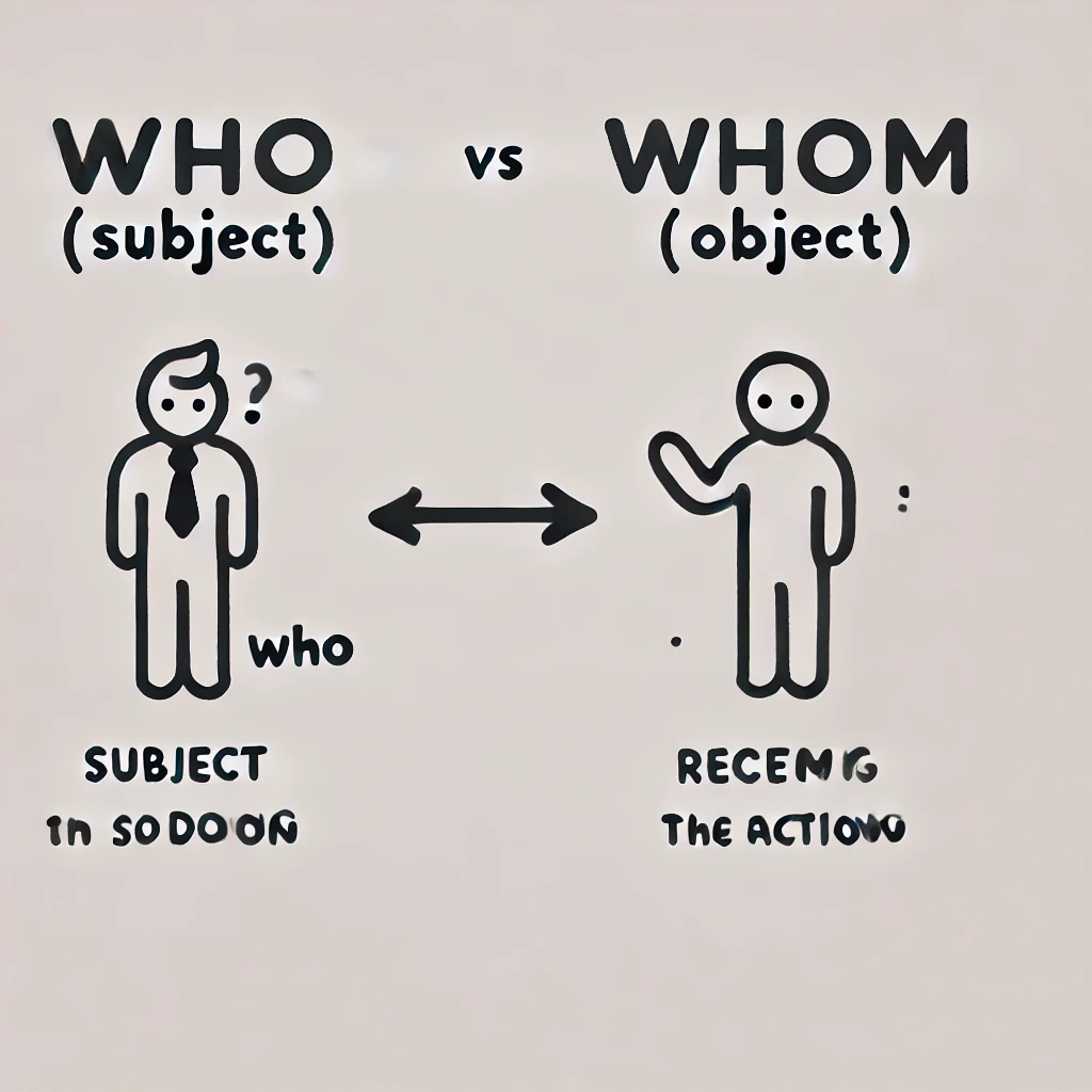 Who vs. Whom: 간단하게 정리하기