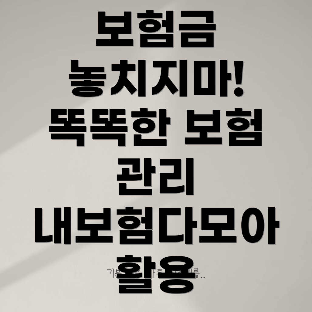 내보험다모아