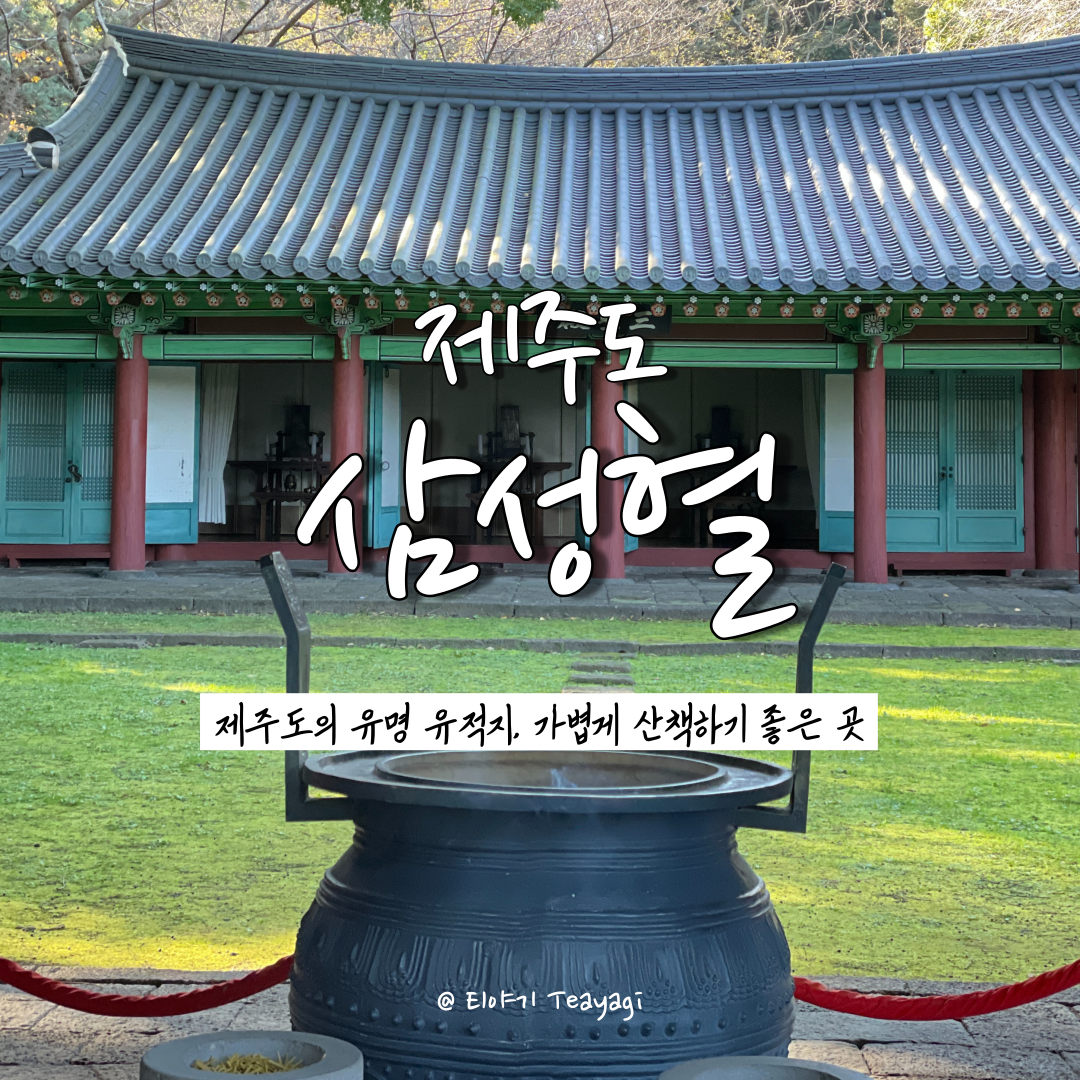  제주 Jeju | 제주 공항 근처 가볼만한 곳, 제주 삼성혈 (feat. 제주 시내 가볼만한 유적지)