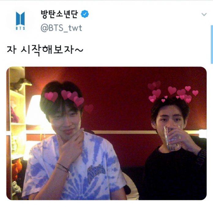  방탄소년단 뷔 '자 시작해보자~' 곡 작업 예고 설레는 팬들